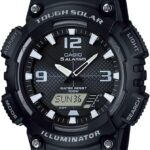Casio AQS800W Series | Analog Digital Watch | 100M WR | Solar Powered | 1/100 SEC Stop Watch | 6-Language Day of The Week Indicator | Countdown Timer | LED Light | Multi Alarm