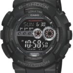 Casio G-Shock GD100-1B | Men's Tough Digital Watch | 200M Water Resistant | High-Brightness LED | Dual Time & 7-Year Battery