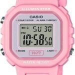 Casio LA20WH Series | Women's Digital Watch | Water Resistant | LED Light | Auto Calendar | Date Display | 1/100 SEC Stopwatch | Regular Time Keeping (HR, Min, SEC, PM, Date, Day) | 5 Yr Batt