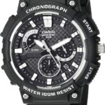 Casio MCW200H Series | Men’s Analog Watch |100M WR | Retrograde Chronograph | 1 Second Stopwatch | Date Display | Multi Dial | Resin Glass | Resin Case | Resin Band | 3 Year Batt