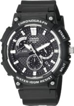 Casio MCW200H Series | Men’s Analog Watch |100M WR | Retrograde Chronograph | 1 Second Stopwatch | Date Display | Multi Dial | Resin Glass | Resin Case | Resin Band | 3 Year Batt