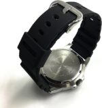 Casio MTPS110 Series | Unisex Analog Watch | 100M WR | Stainless Steel Case | 3 Hand Analog (HR, Min, SEC) | Date Display | Low Battery Alert | Diver Inspired Styling | Solar Powered - Image 2