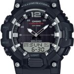 Casio Men's HDC-700-1AVCF Classic Analog-Digital Display Quartz Black Watch