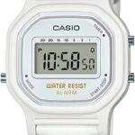 Casio Women's 'Vintage' Quartz Resin Casual Watch, Color:White