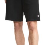 Champion Men's Lounge Shorts, Standard Fit, 9 Inch Inseam, Lightweight 100% Cotton, Available in Regular and Big & Tall