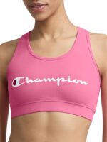 Champion Women's Champion Script Sports Bra, Flexible Fit