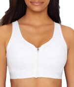 Champion Women's Sports Bra, Motion Control Front-Zip, High-Impact Maximum Support, Breathable, Moisture-Wicking - Image 2