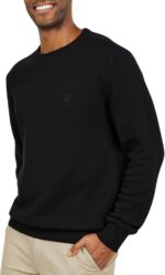 Chaps Men's Classic Fit Long Sleeve Cotton Jersey Midweight Crewneck Sweater (S-XXL)