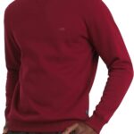 Chaps Men's Everyday Classic Casual Long Sleeve Super Soft Fleece Midweight Crewneck Sweater (S-2XL)