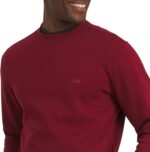 Chaps Men's Everyday Classic Casual Long Sleeve Super Soft Fleece Midweight Crewneck Sweater (S-2XL) - Image 2