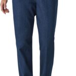 Chic Classic Collection Women's Cotton Pull-on Pant with Elastic Waist