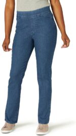 Chic Classic Collection Women's Easy-Fit Elastic-Waist Pant