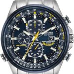 Citizen Men's Eco-Drive Sport Luxury World Chronograph Atomic Time Keeping Watch
