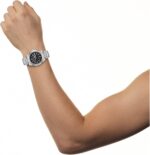 Citizen Men's Eco-Drive Weekender Garrison Field Watch in Stainless Steel, Black Dial, Arabic Markers, Luminous, 43mm (Model: AW0050-82E) - Image 2