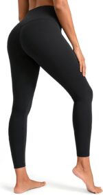 Colorfulkoala Dreamlux No Front Seam Leggings for Women 25"/28" Inseam, High Waisted Buttery Soft Yoga Pants
