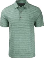 Cutter & Buck Men's Forge Eco Heather Stripe Polo