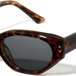 Cyxus Acetate Cateye Sunglasses for Women, Lightweight for All-Day Wear UV Protection for Driving Travel Party Outdoor 1349