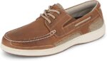 DOCKERS Mens Beacon Classic Leather Boat Shoes with Stain Defender