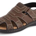 DOCKERS Mens Searose Outdoor Fisherman Sandals with Memory Foam