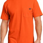Dickies Men's Heavyweight Heathered Short Sleeve Pocket T-Shirt