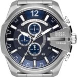 Diesel Mega Chief Watch for Men, Chronograph Men's Watch
