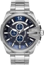 Diesel Mega Chief Watch for Men, Chronograph Men's Watch