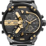 Diesel Mr. Daddy 2.0 Men's Watch, Stainless Steel Chronograph Sports Watch for Men