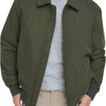 Dockers Men's Microtwill Golf Bomber Jacket