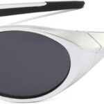 Ellipse Sunglasses Trendy Sunglasses UV400 Sun glasses UV Blocking Men Women Classic Trendy MC1202