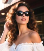 FEISEDY Women's Polarized Cat Eye Sunglasses - UV400 Protection, Trendy Design for Driving & Daily Wear B0299 - Image 2