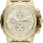 Fossil Men's Watch, Dean Quartz Stainless Steel Chronograph Watch for Men