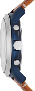 Fossil Men's Watch, Grant Quartz Stainless Steel Chronograph Watch for Men - Image 2