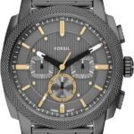 Fossil Men's Watch, Machine Stainless Steel Chronograph Watch for Men