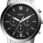 Fossil Men's Watch, Neutra Quartz Stainless Steel Chronograph Watch for Men