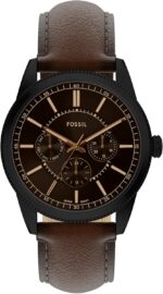 Fossil Men's Watch, Pearson Multifunction Stainless Steel Watch for Men