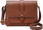 Fossil Women's Kinley Large or Small Crossbody Purse Handbag for Women
