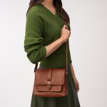 Fossil Women's Kinley Large or Small Crossbody Purse Handbag for Women - Image 2