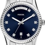 Fossil Women's Watch, Scarlette Quartz Stainless Steel Three-Hand Watch for Women