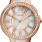 Fossil Women's Watch, Virginia Quartz Stainless Steel Three-Hand Watch for Women