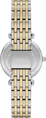 Fossil Women's Watch and Bracelet Set, Carlie Three-Hand Stainless Steel Watch for Women and Bracelet Set - Image 2