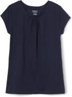 French Toast Girls' Toddler Short Sleeve Crewneck Tee T-Shirt