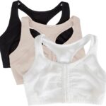 Fruit of the Loom Women's Front Close Builtup Sports Bra