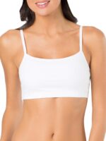 Fruit of the Loom Women's Spaghetti Strap Cotton Sports Bra - All-Day Comfort - Image 2
