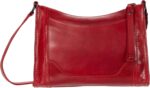 Frye Women's Melissa Zip Crossbody Bag, Stylish Handbag with Adjustable Strap & Pockets