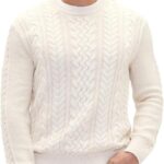 GAP Men's Cable Crewneck Sweater