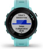 Garmin Forerunner 55, GPS Running Watch with Daily Suggested Workouts, Up to 2 Weeks of Battery Life, Aqua - Image 2
