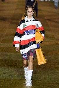 Rugby at Louis Vuitton Menswear Collection Fashion Show on June 20, 2023 in Paris, France. (Photo by Giovanni Giannoni/WWD via Getty Images)