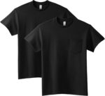 Gildan Adult Ultra Cotton T-Shirt with Pocket, Style G2300, 2-Pack