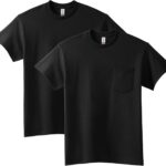 Gildan Adult Ultra Cotton T-Shirt with Pocket, Style G2300, 2-Pack