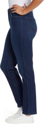 Gloria Vanderbilt Womens Amanda Classic High Rise Tapered Jean Plus Size - Image 2
